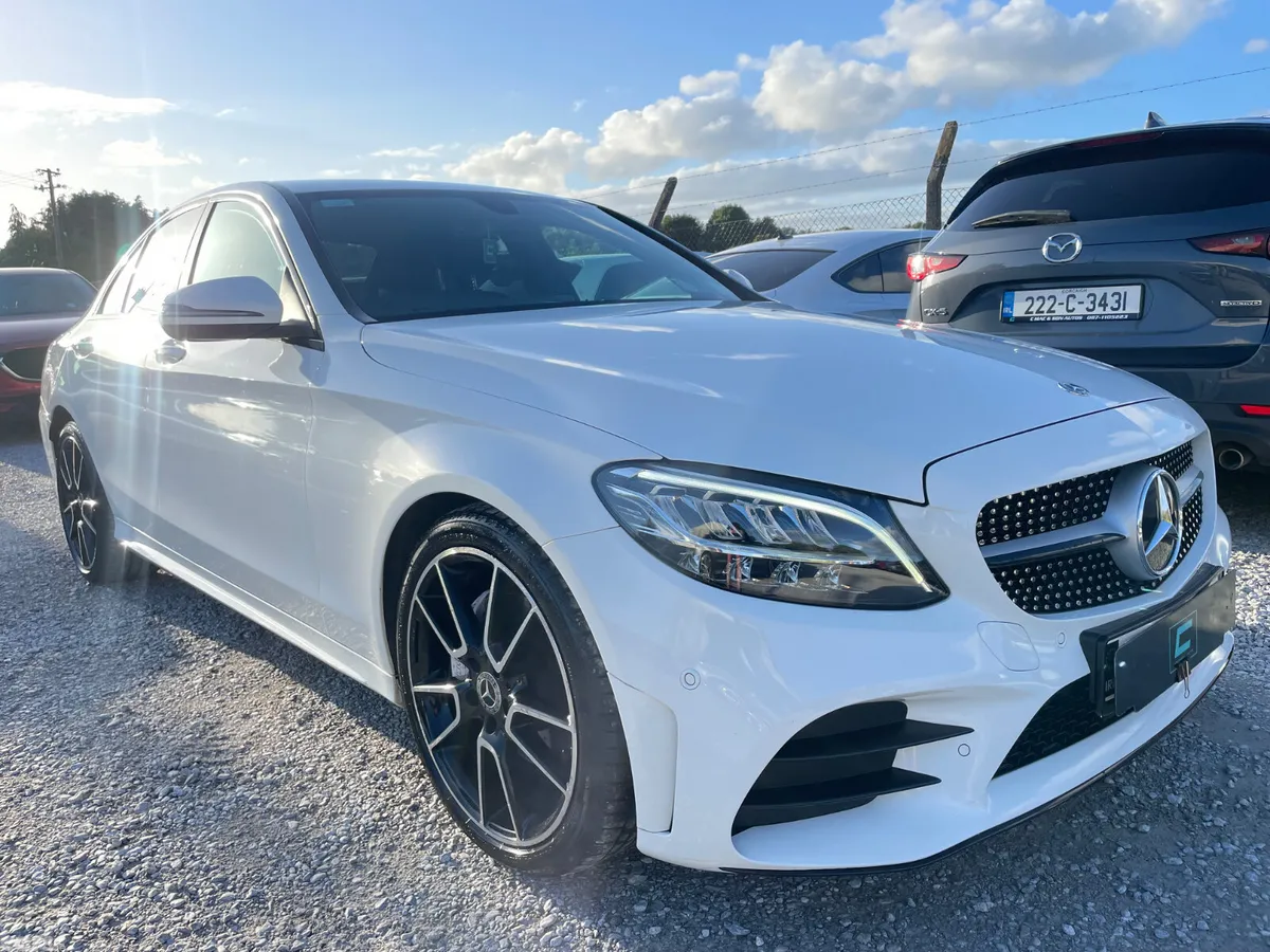 Mercedes-Benz C-Class Saloon, Petrol, 2019, White
