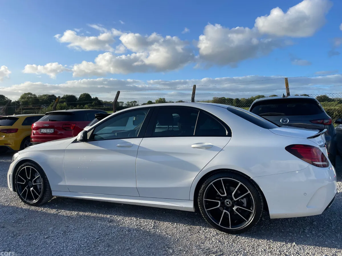Mercedes-Benz C-Class Saloon, Petrol, 2019, White
