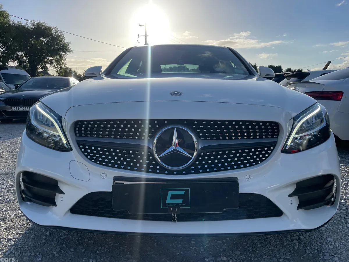 Mercedes-Benz C-Class Saloon, Petrol, 2019, White