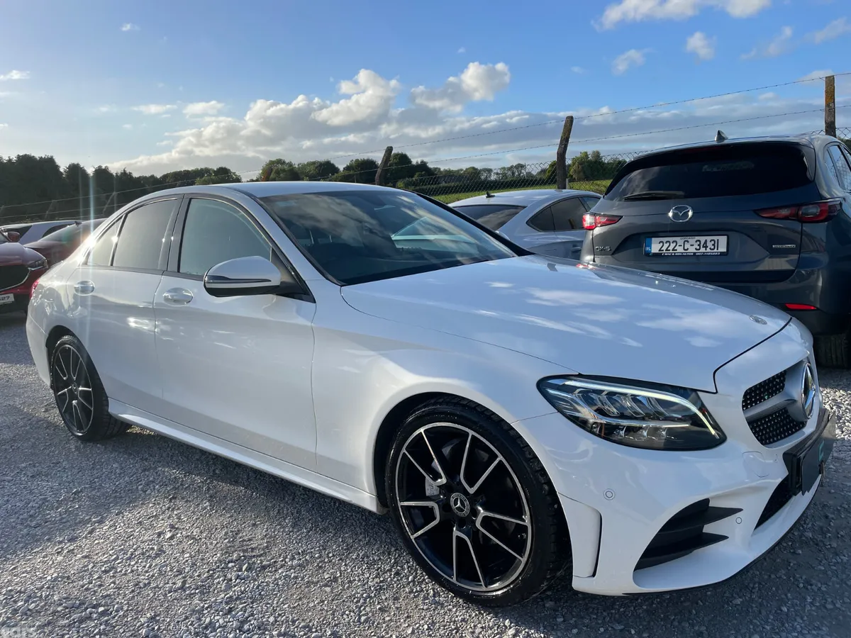Mercedes-Benz C-Class Saloon, Petrol, 2019, White