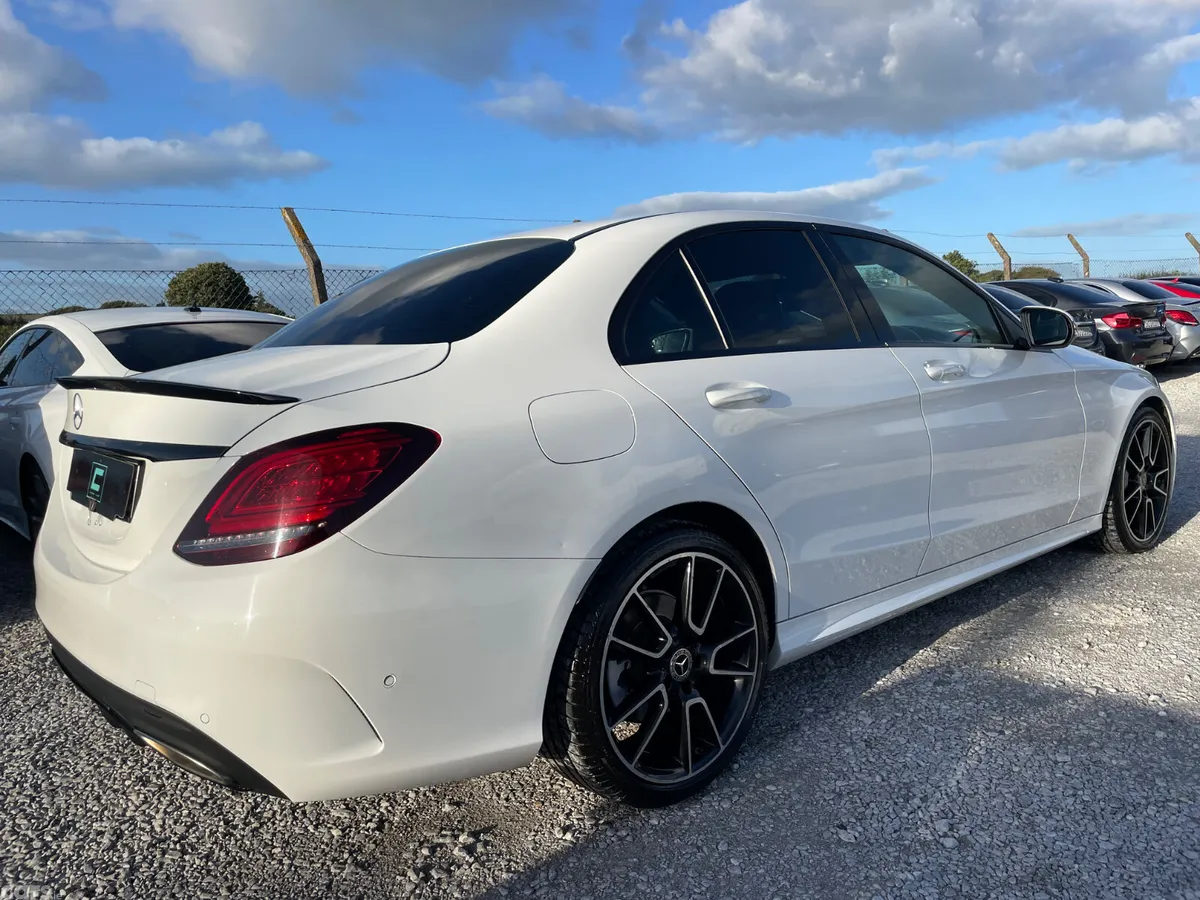 Mercedes-Benz C-Class Saloon, Petrol, 2019, White