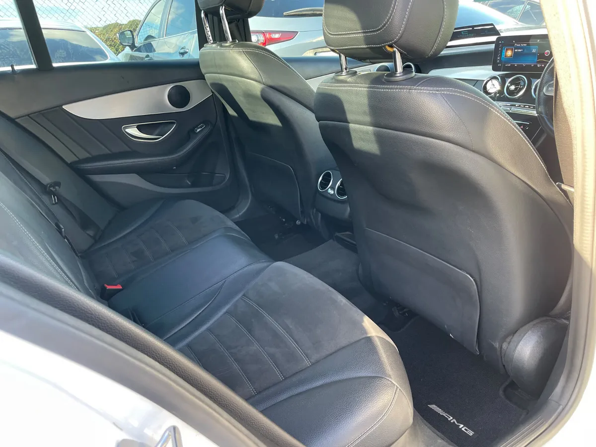 Mercedes-Benz C-Class Saloon, Petrol, 2019, White