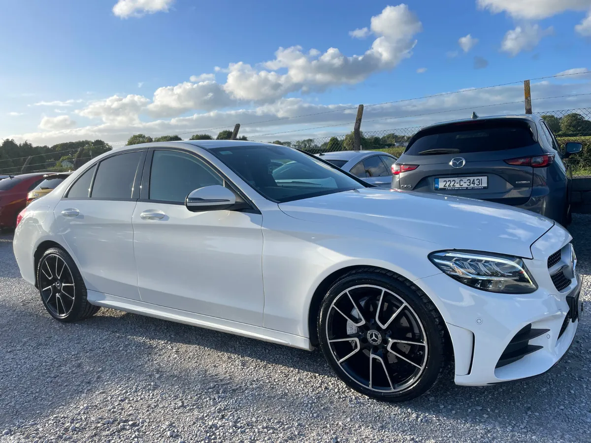 Mercedes-Benz C-Class Saloon, Petrol, 2019, White