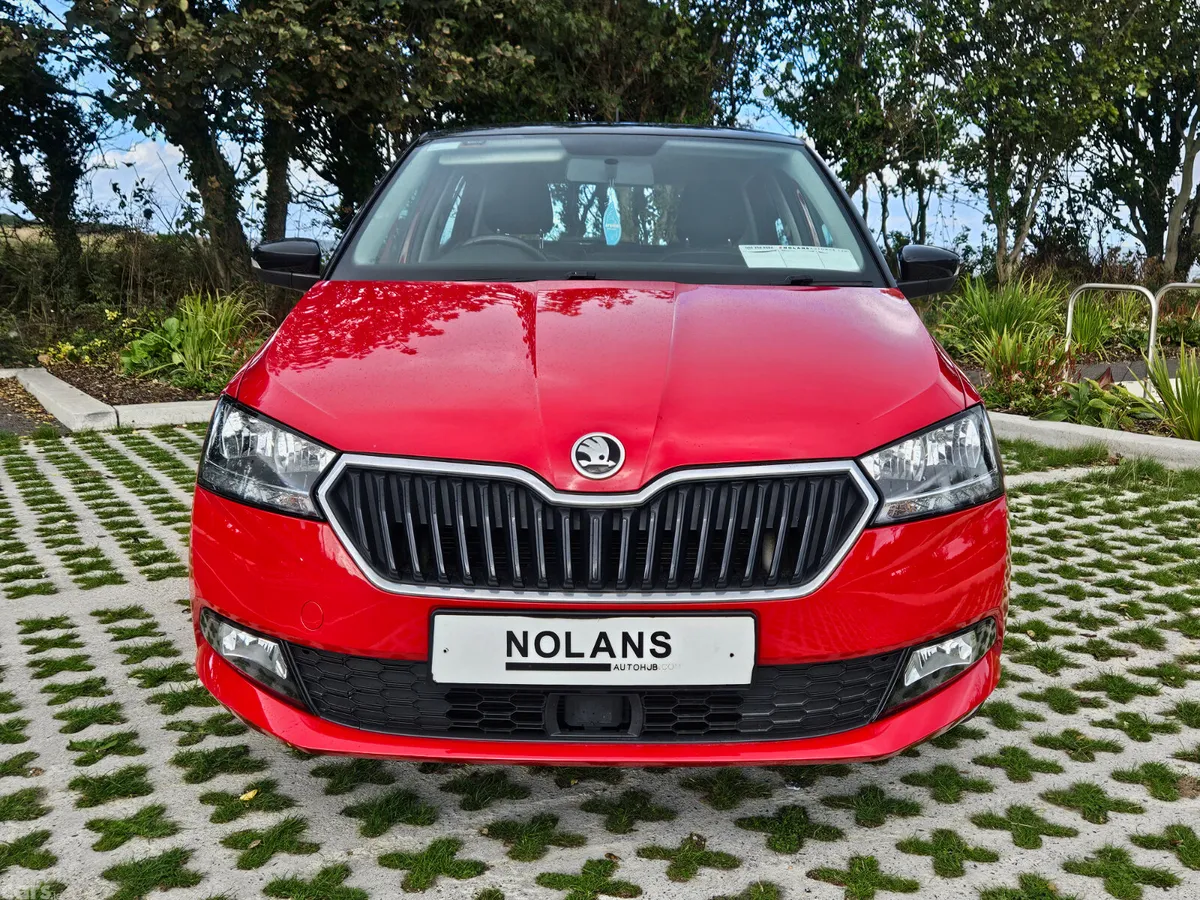 Skoda Fabia Hatchback, Petrol, 2019, Red