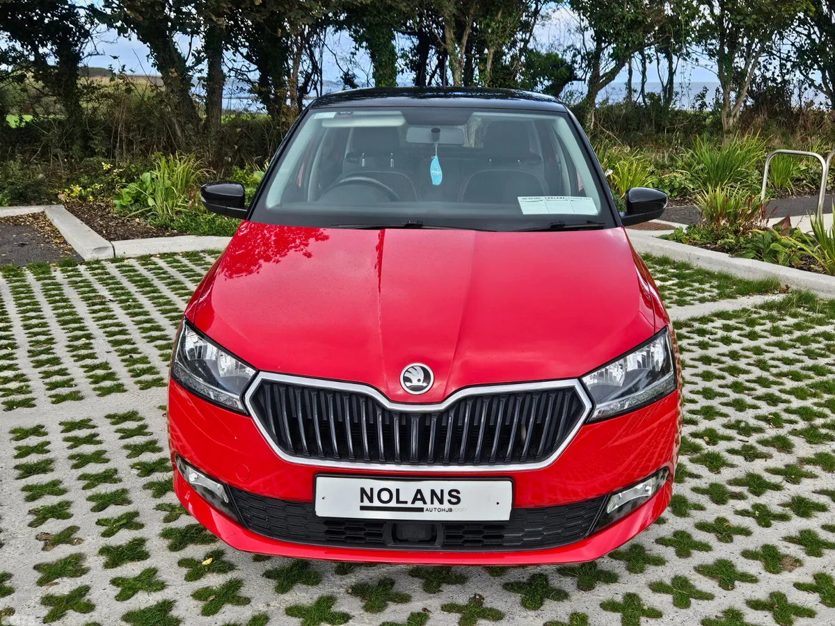 Skoda Fabia Hatchback, Petrol, 2019, Red
