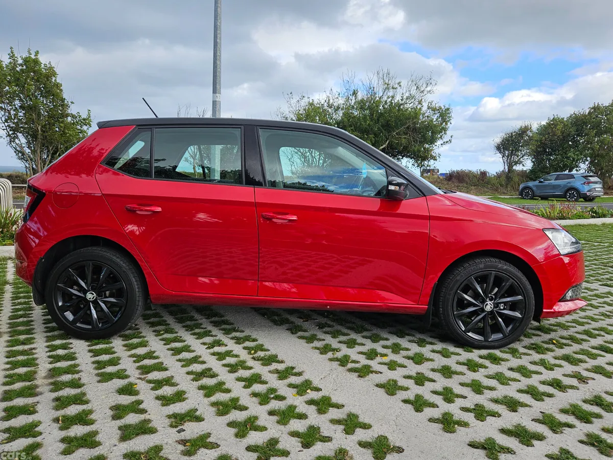 Skoda Fabia Hatchback, Petrol, 2019, Red