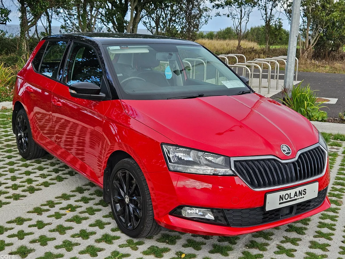 Skoda Fabia Hatchback, Petrol, 2019, Red