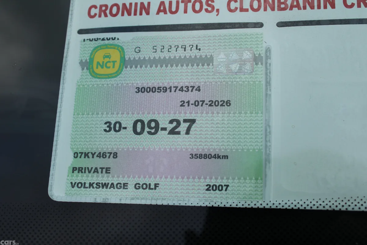 Volkswagen Golf Hatchback, Diesel, 2007, Silver
