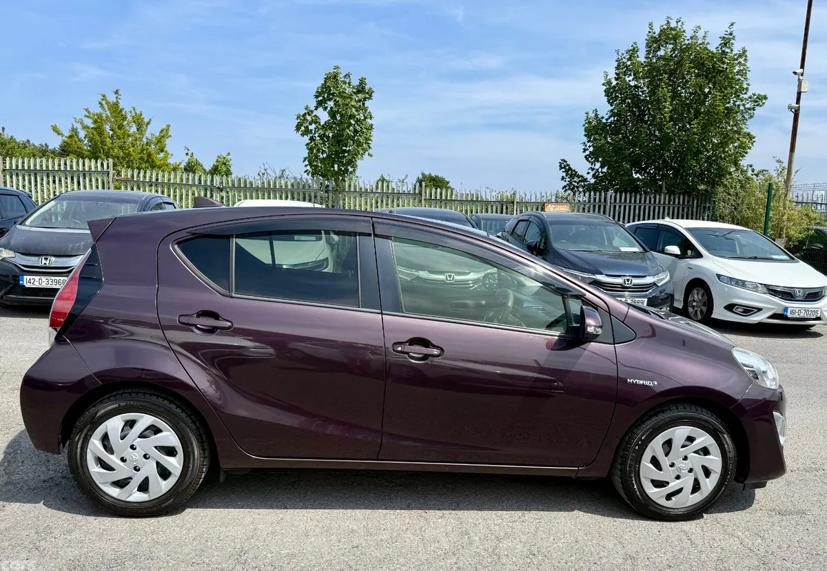 Toyota Aqua Hatchback, Petrol Hybrid, 2015, Brown