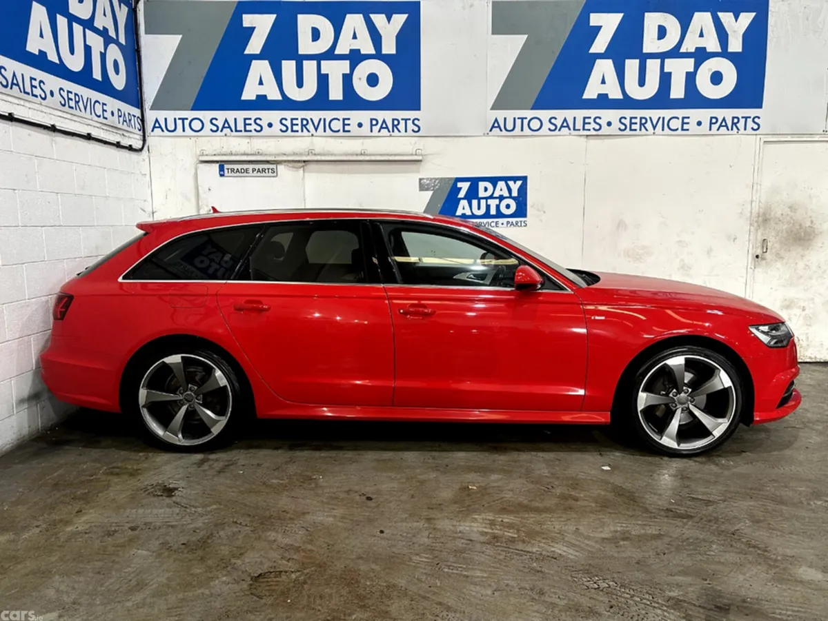 Audi A6 Estate, Diesel, 2017, Red
