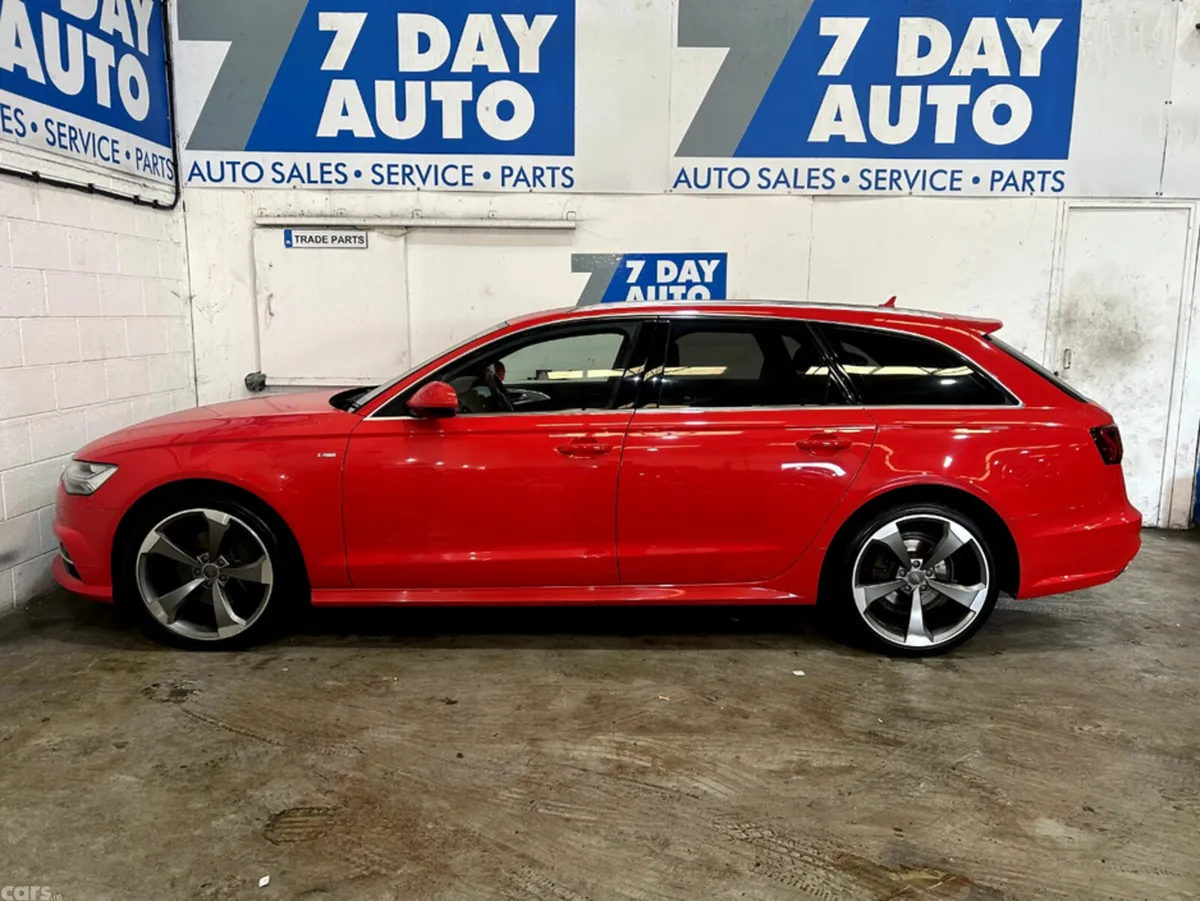 Audi A6 Estate, Diesel, 2017, Red