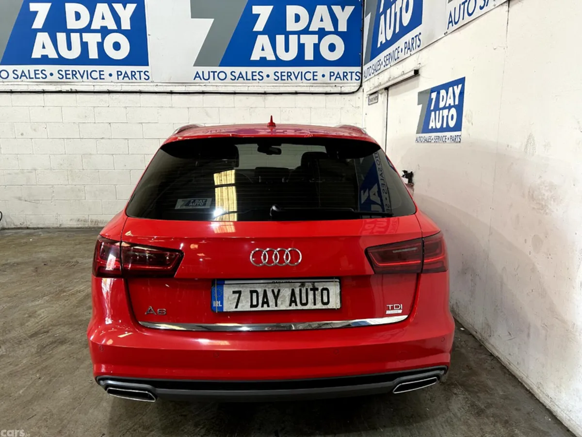 Audi A6 Estate, Diesel, 2017, Red