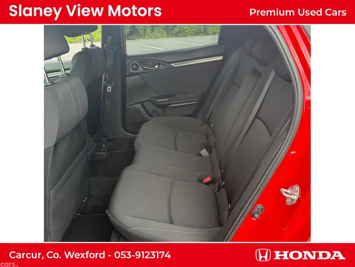 Honda Civic Hatchback, Petrol, 2018, Red