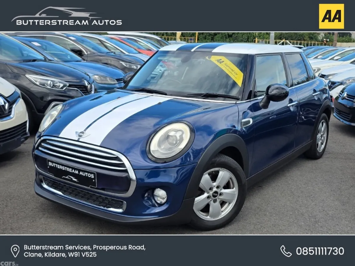 Mini Cooper Hatchback, Diesel, 2017, Blue