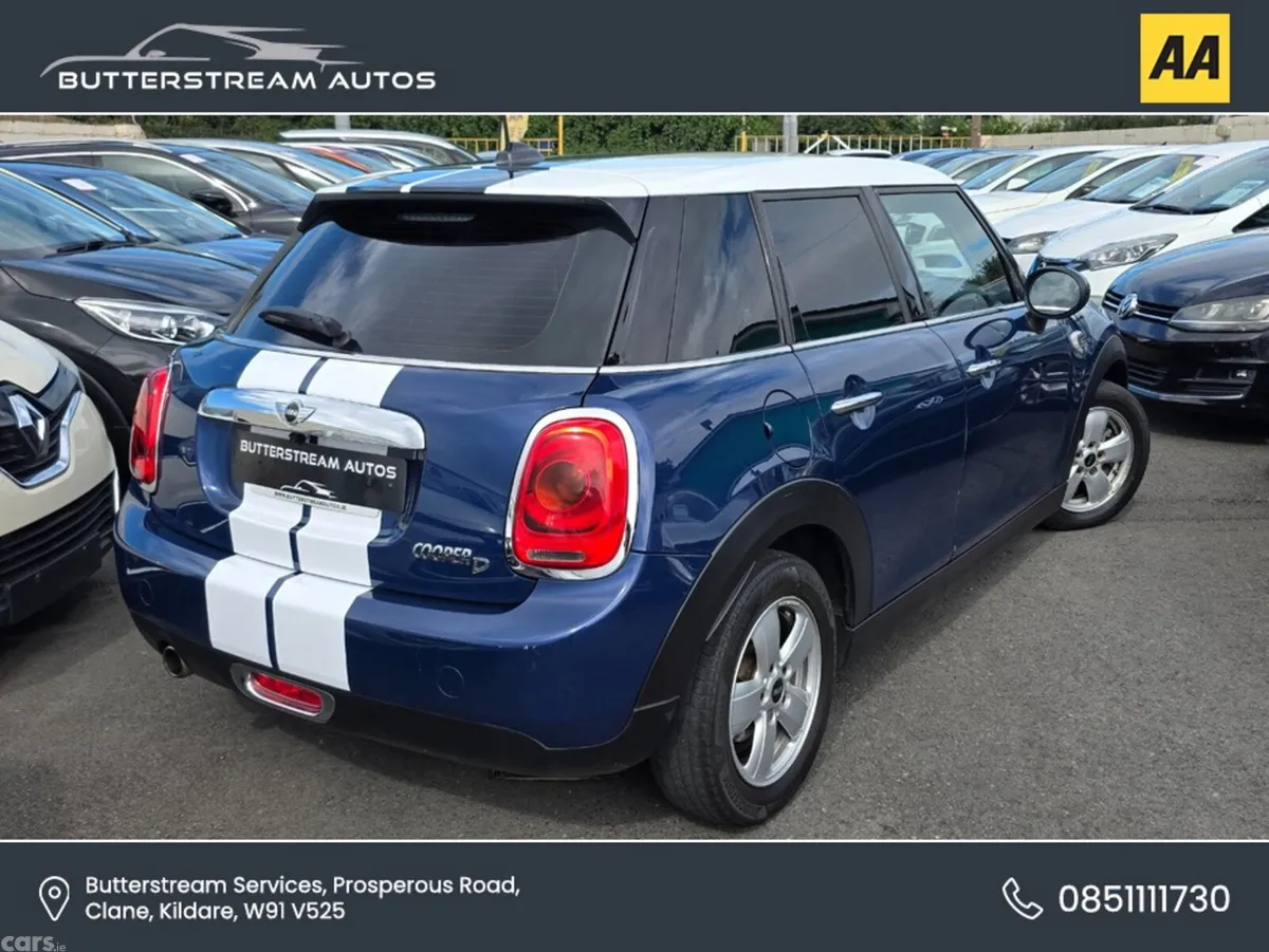 Mini Cooper Hatchback, Diesel, 2017, Blue