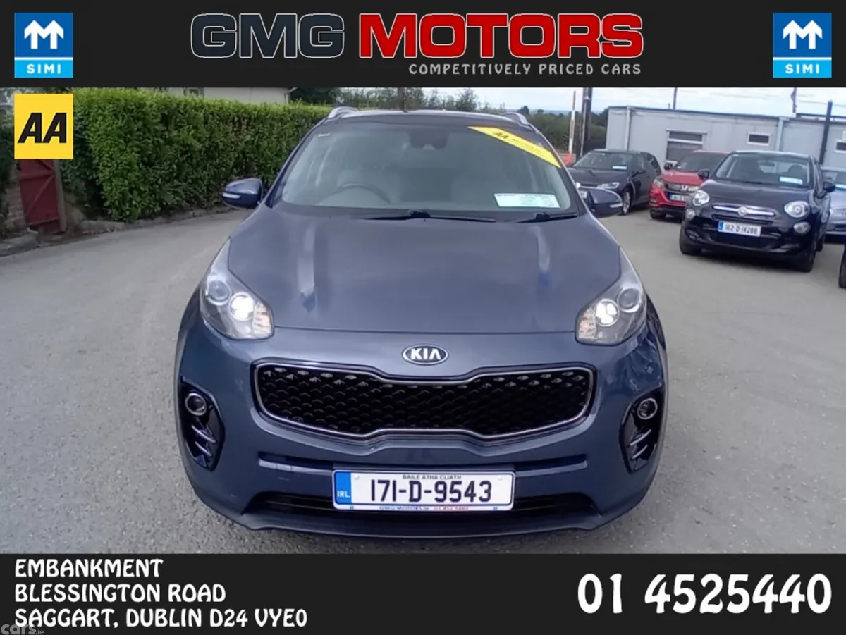 Kia Sportage MPV, Diesel, 2017, Blue
