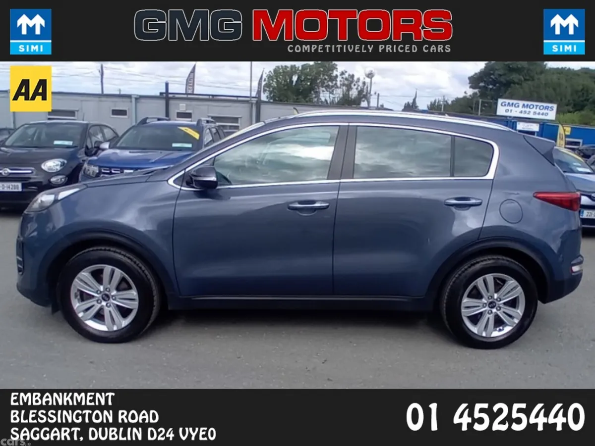 Kia Sportage MPV, Diesel, 2017, Blue