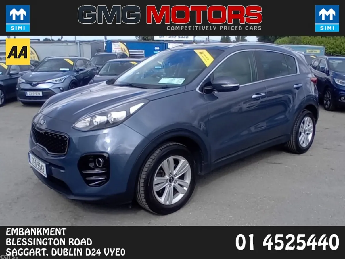 Kia Sportage MPV, Diesel, 2017, Blue