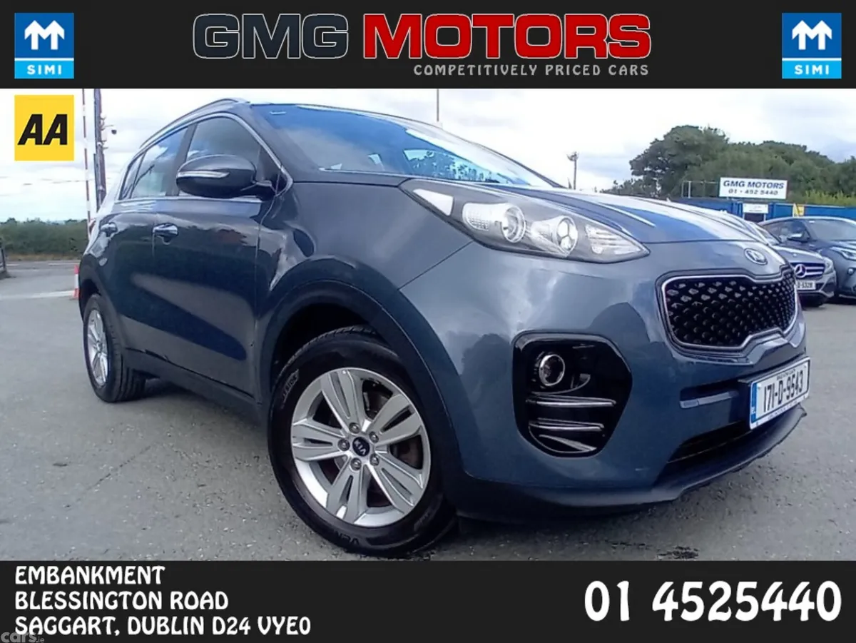 Kia Sportage MPV, Diesel, 2017, Blue