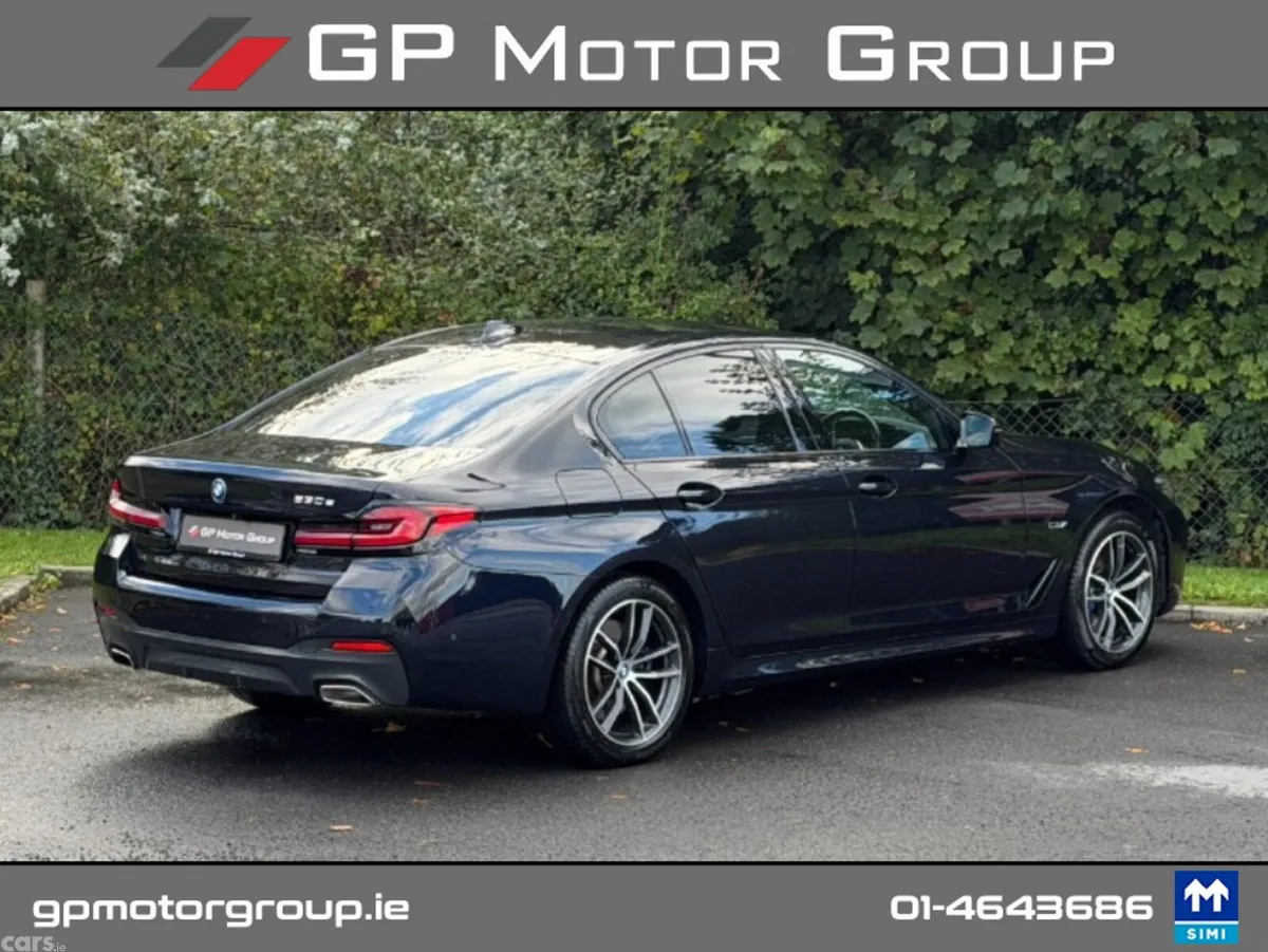 BMW 5-Series Saloon, Petrol Plug-in Hybrid, 2022, Black