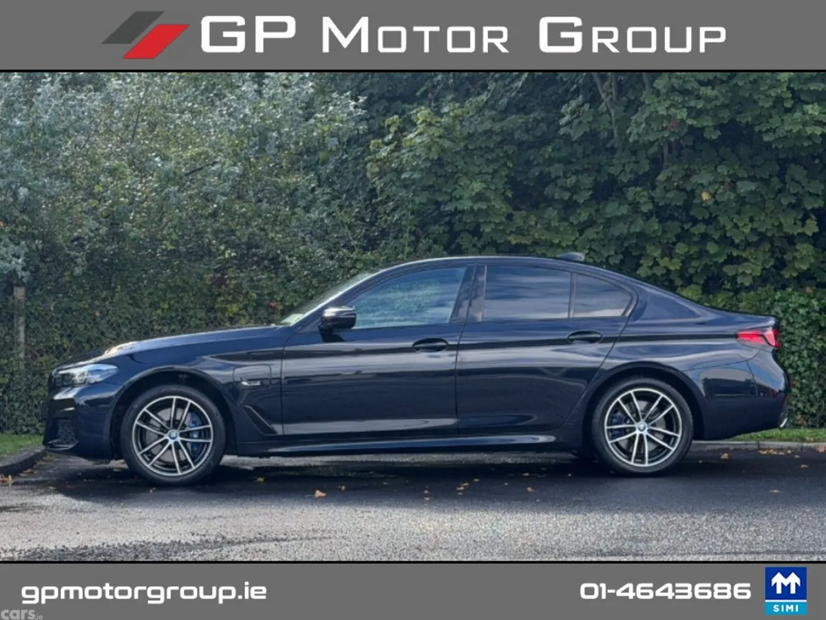 BMW 5-Series Saloon, Petrol Plug-in Hybrid, 2022, Black