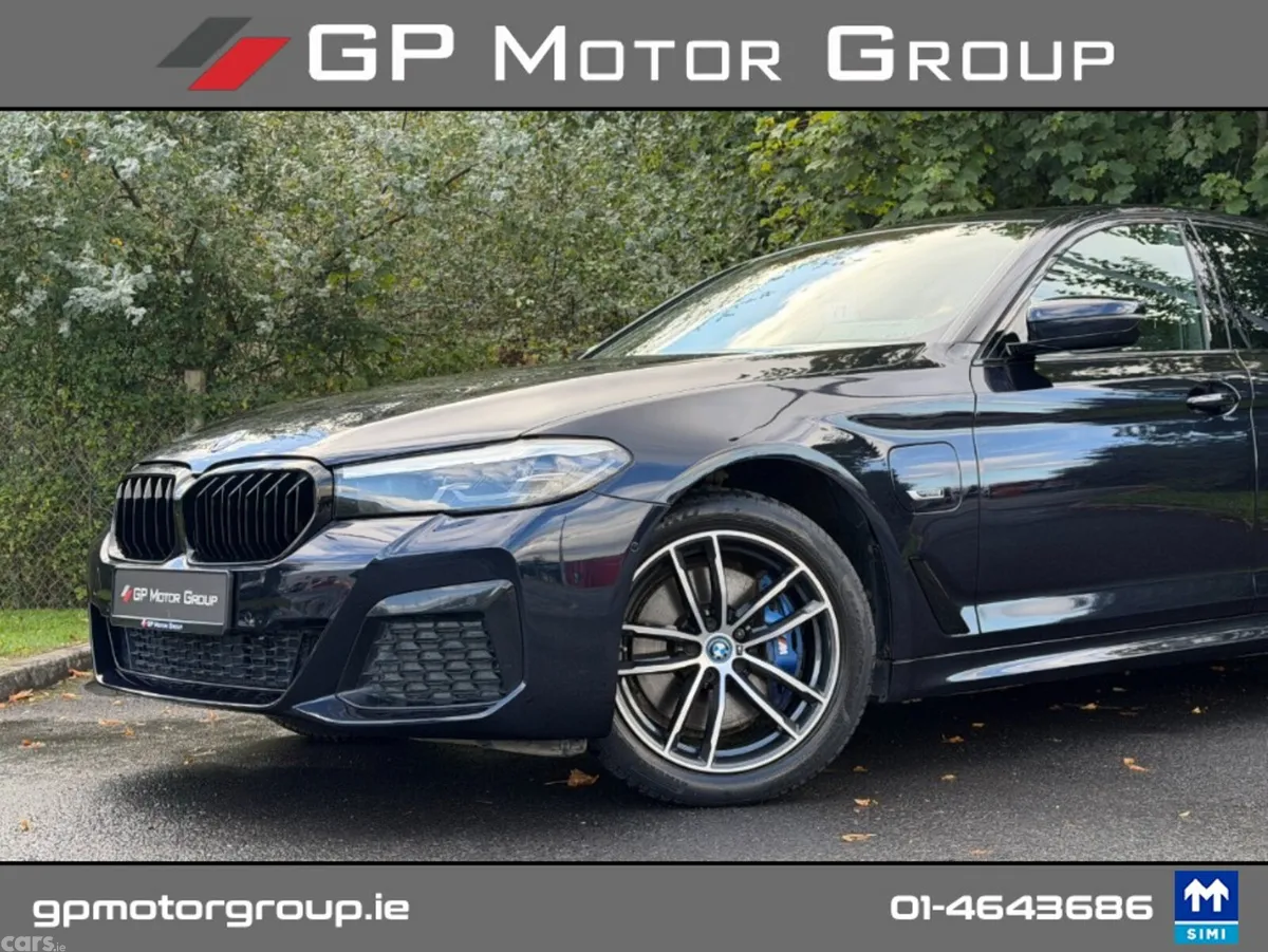 BMW 5-Series Saloon, Petrol Plug-in Hybrid, 2022, Black