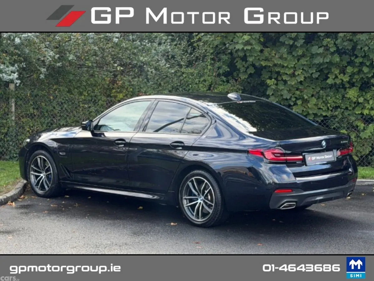 BMW 5-Series Saloon, Petrol Plug-in Hybrid, 2022, Black