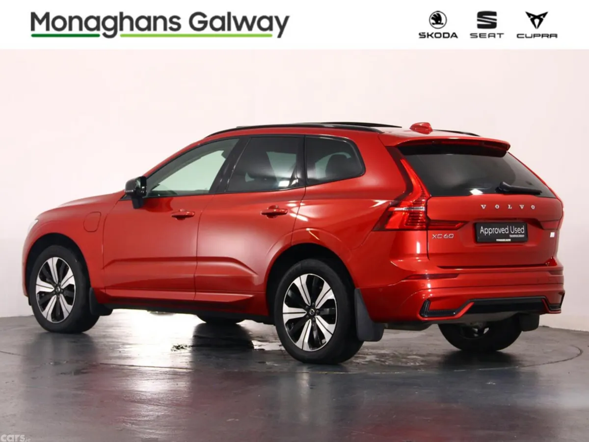 Volvo XC60 SUV, Petrol Plug-in Hybrid, 2023, Orange