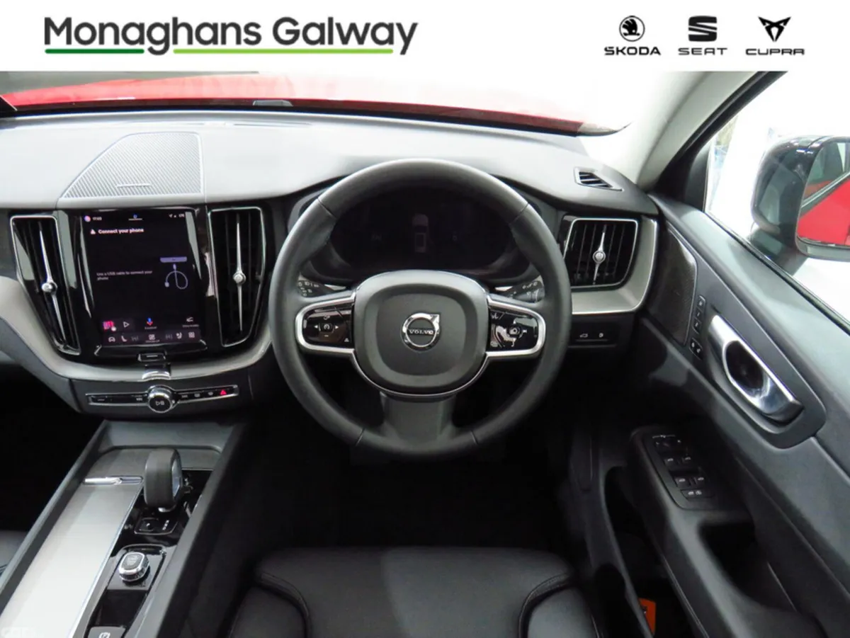 Volvo XC60 SUV, Petrol Plug-in Hybrid, 2023, Orange
