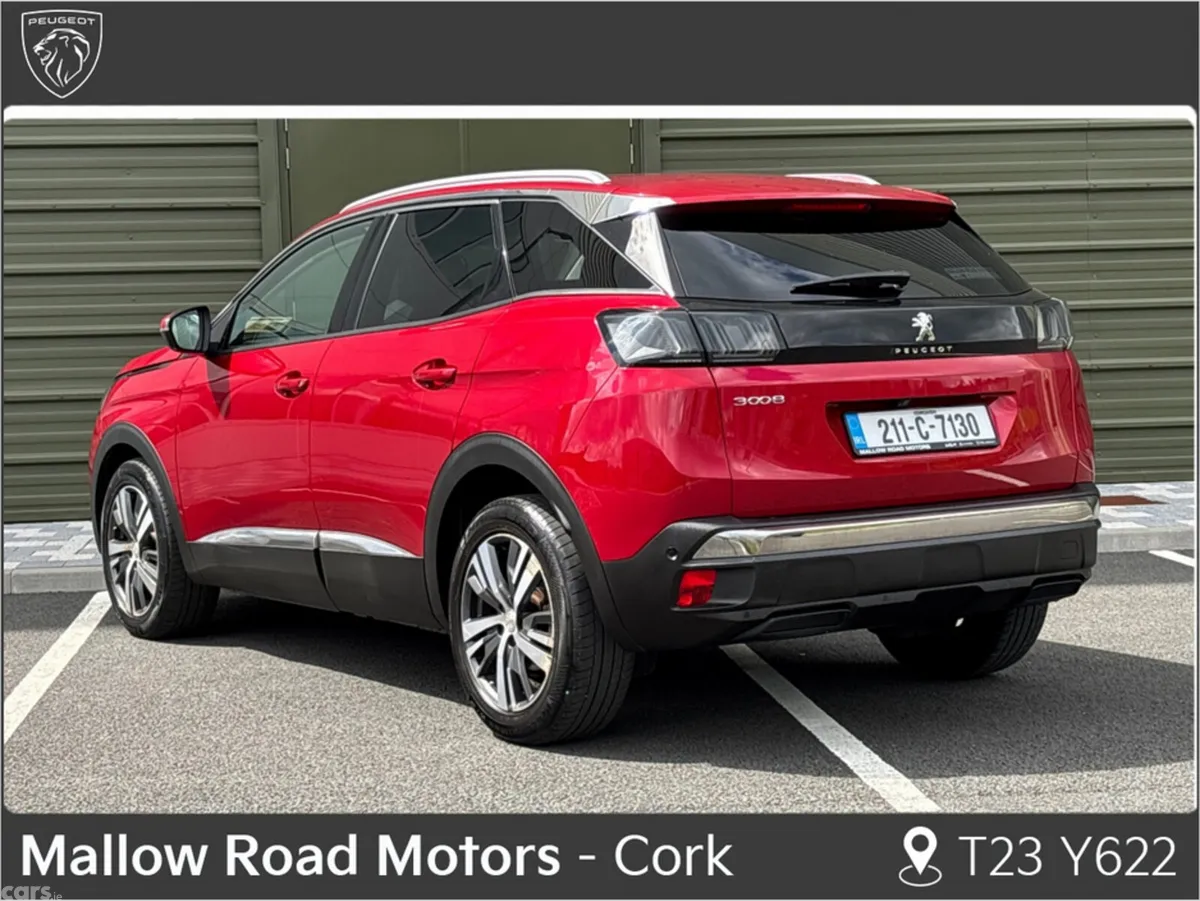 Peugeot 3008 SUV, Diesel, 2021, Red
