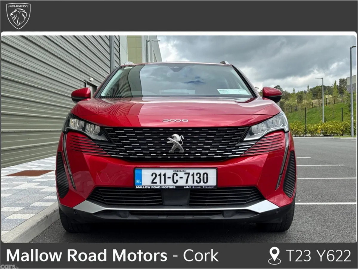 Peugeot 3008 SUV, Diesel, 2021, Red