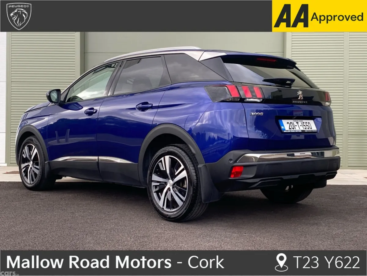 Peugeot 3008 SUV, Petrol, 2020, Blue
