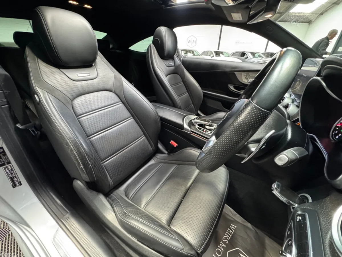 Mercedes-Benz C-Class Coupe, Petrol, 2017, Silver