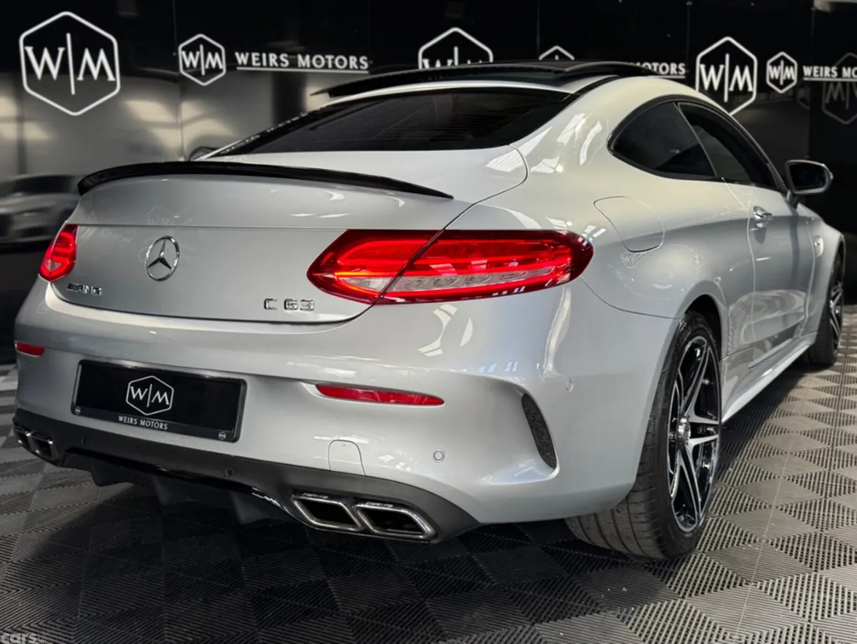 Mercedes-Benz C-Class Coupe, Petrol, 2017, Silver