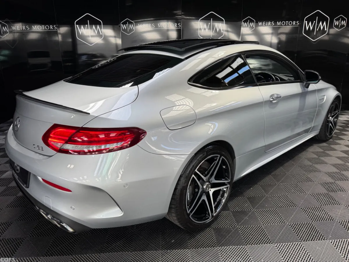 Mercedes-Benz C-Class Coupe, Petrol, 2017, Silver