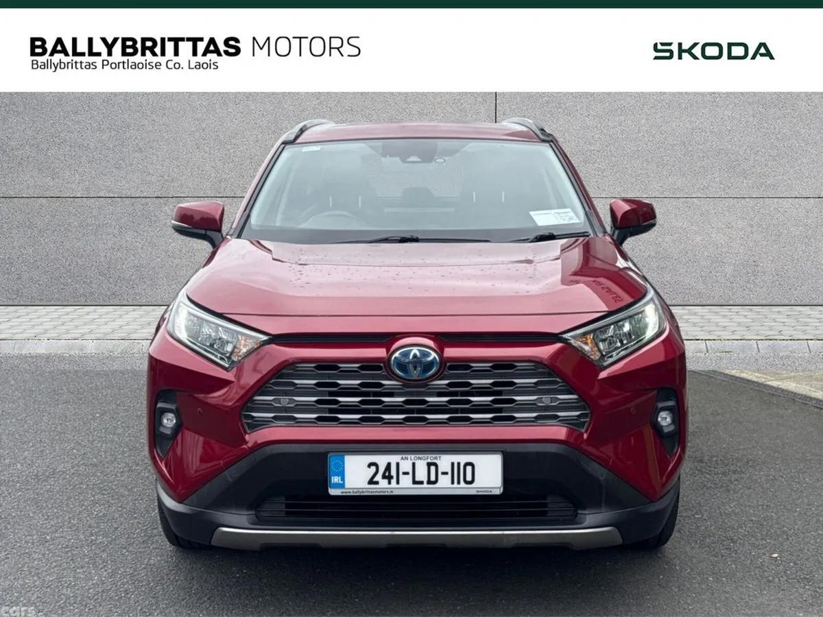 Toyota RAV4 SUV, Petrol Hybrid, 2024, Red