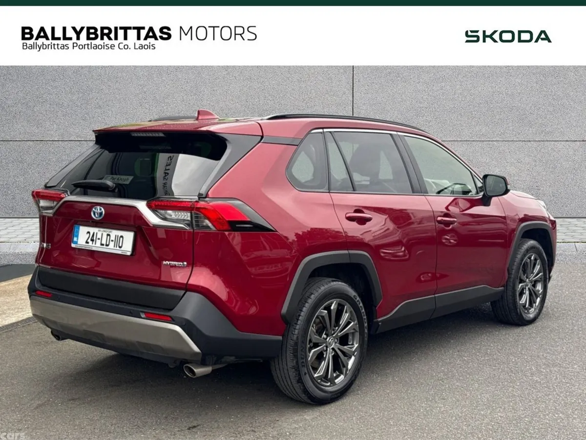 Toyota RAV4 SUV, Petrol Hybrid, 2024, Red