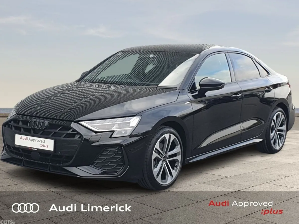 Audi A3 Saloon, Petrol, 2026, Black