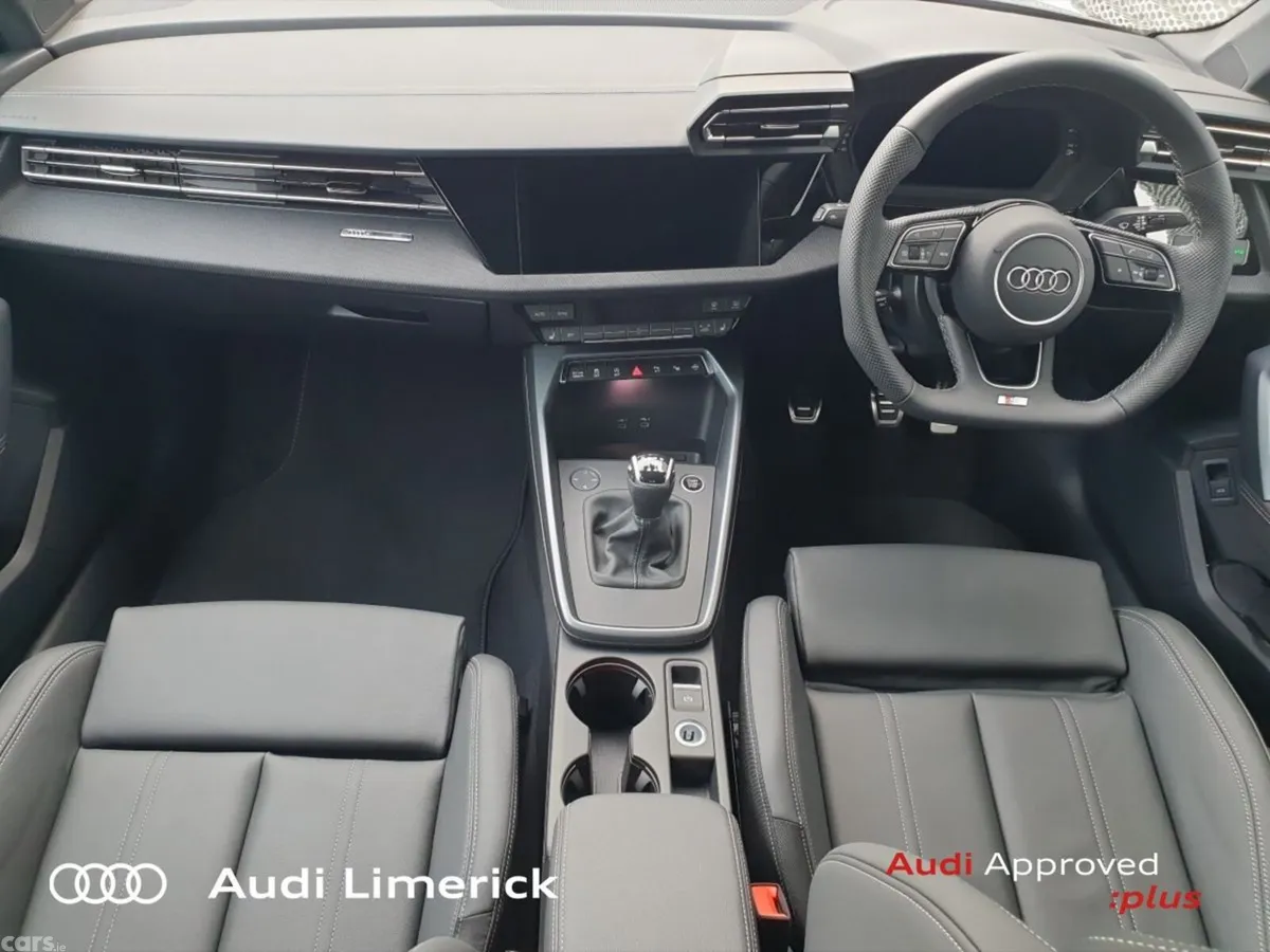 Audi A3 Saloon, Petrol, 2026, Black