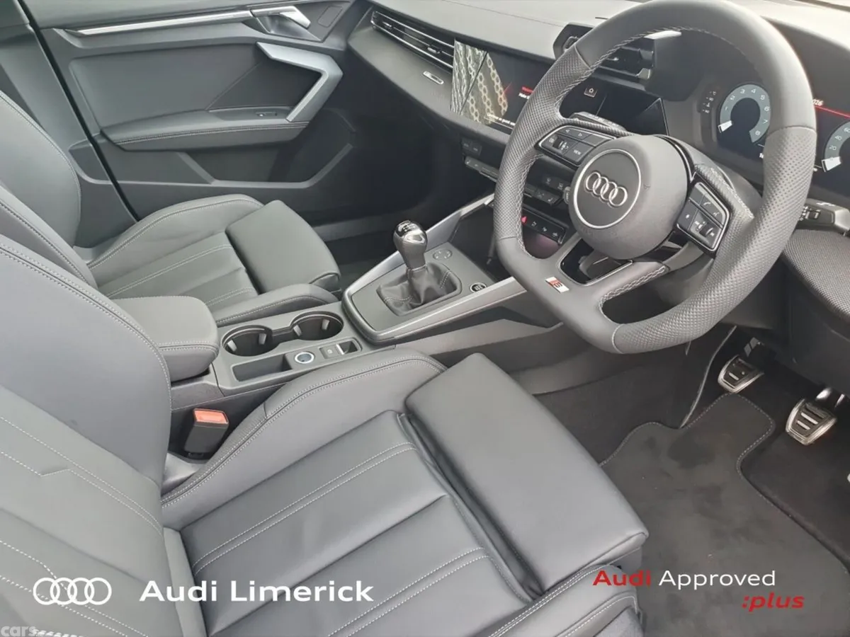 Audi A3 Saloon, Petrol, 2026, Black