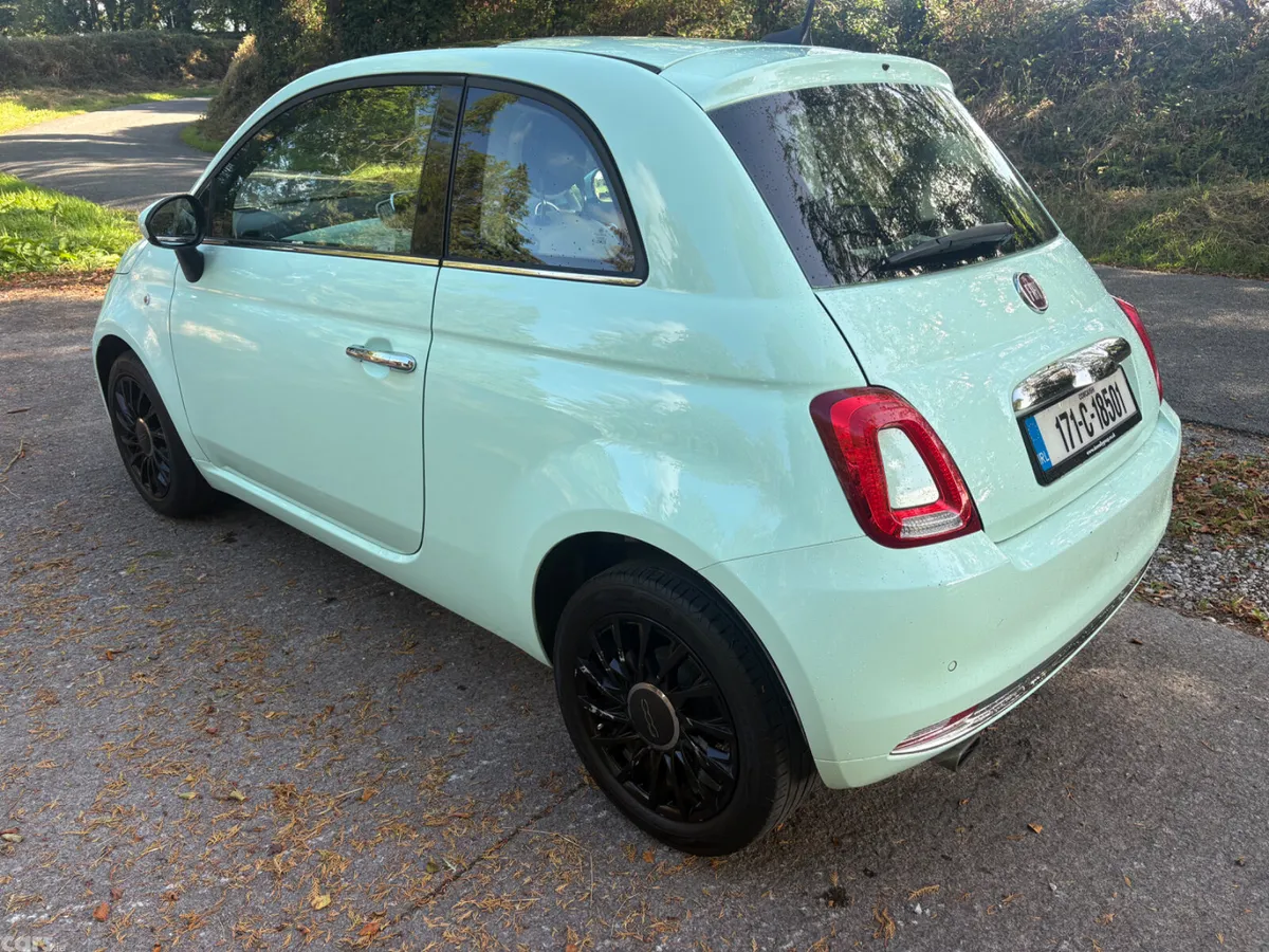Fiat 500 Hatchback, Petrol, 2017, Green