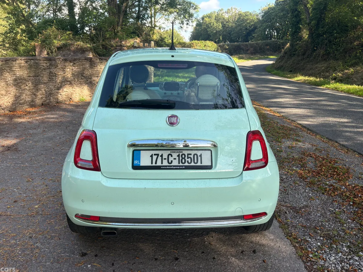 Fiat 500 Hatchback, Petrol, 2017, Green