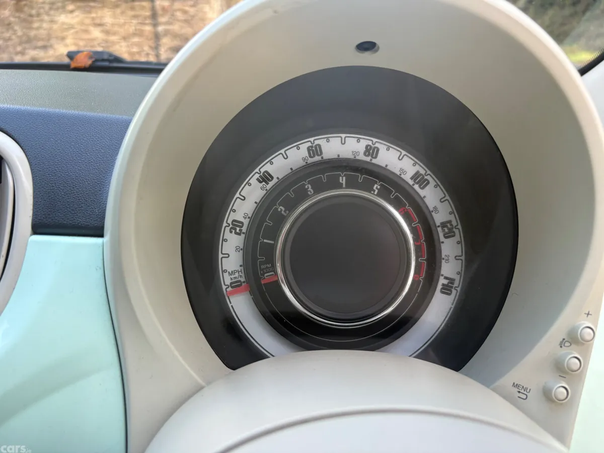 Fiat 500 Hatchback, Petrol, 2017, Green