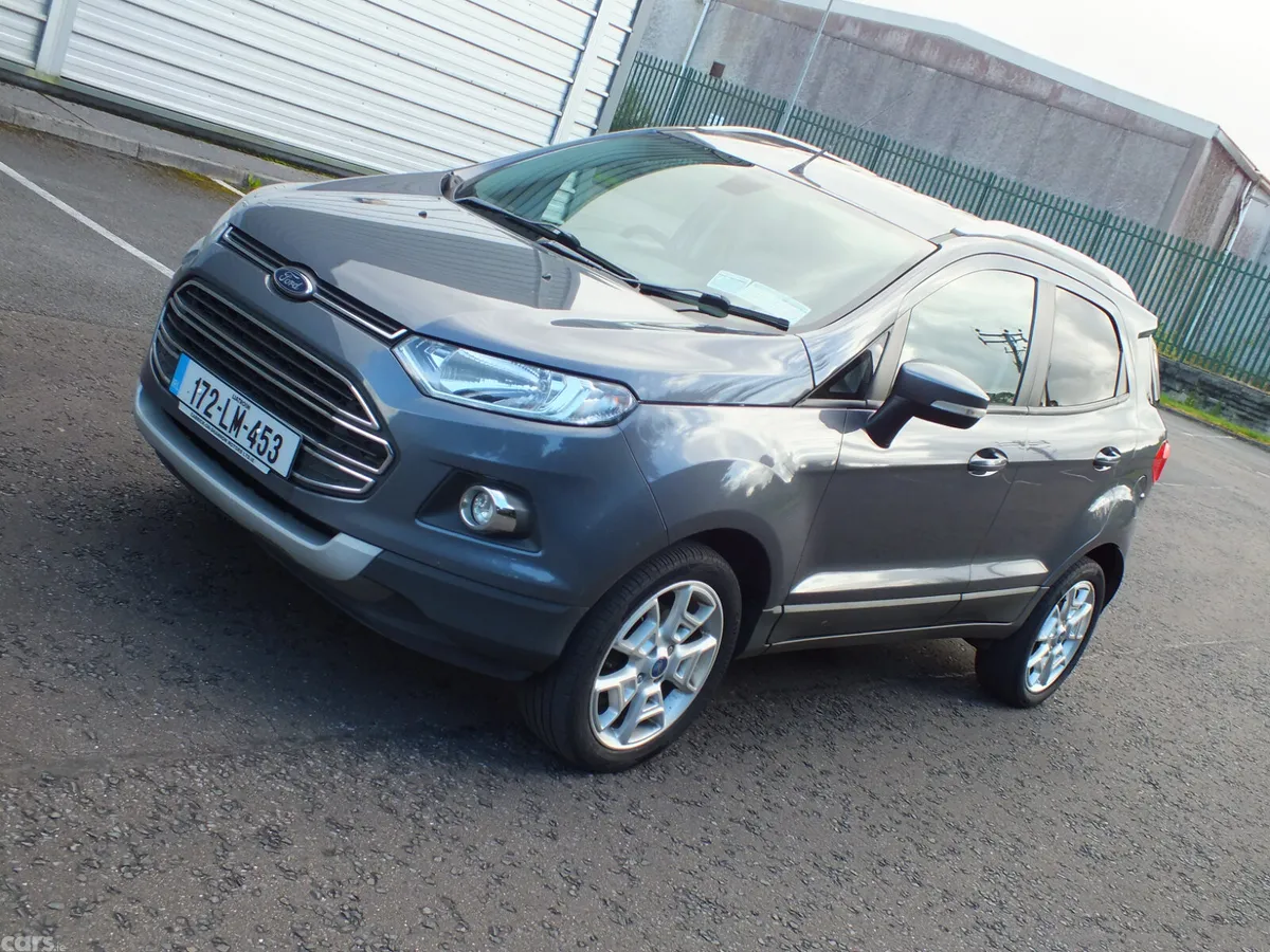 Ford EcoSport SUV, Petrol, 2017, Grey