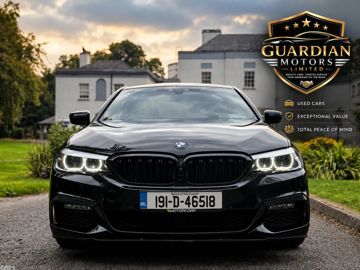 BMW 5-Series Saloon, Diesel, 2019, Black