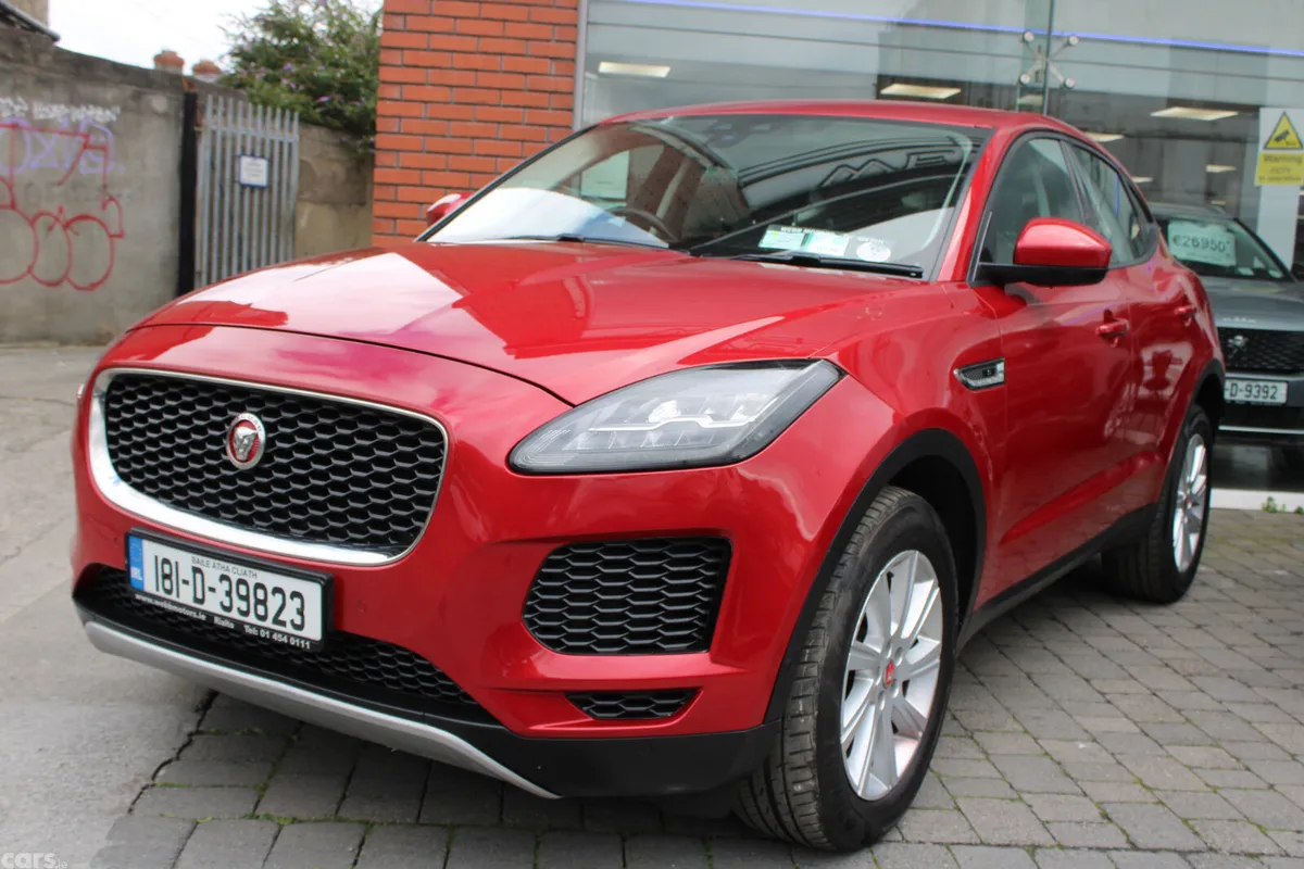Jaguar E-Pace Estate/Jeep, Diesel, 2018, Red