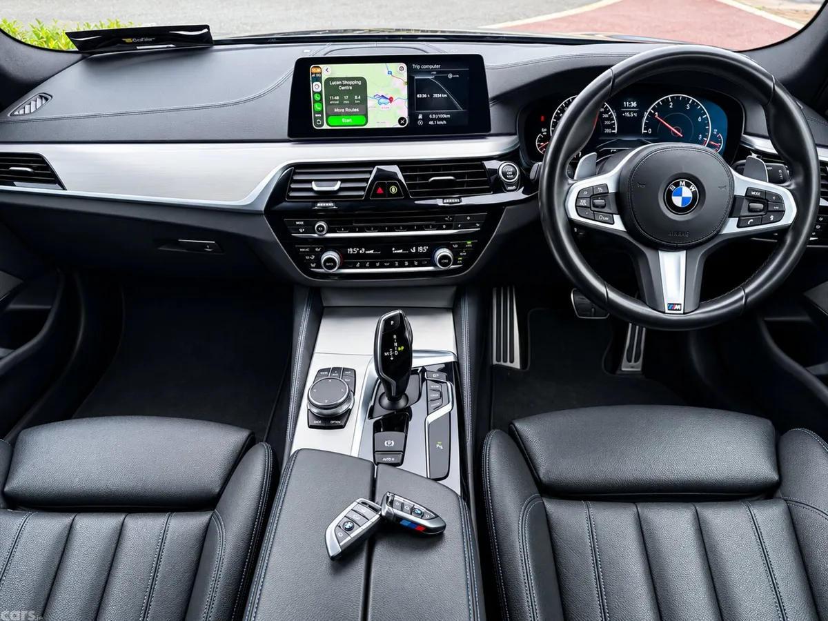 BMW 5-Series Saloon, Diesel, 2019, Black