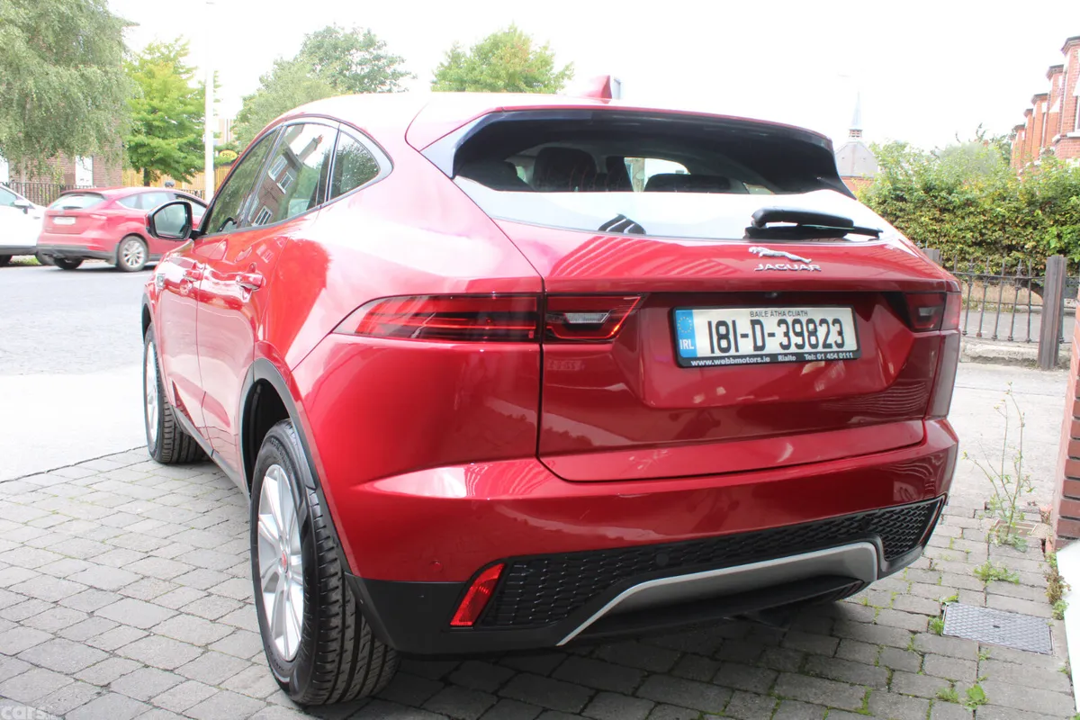 Jaguar E-Pace Estate/Jeep, Diesel, 2018, Red