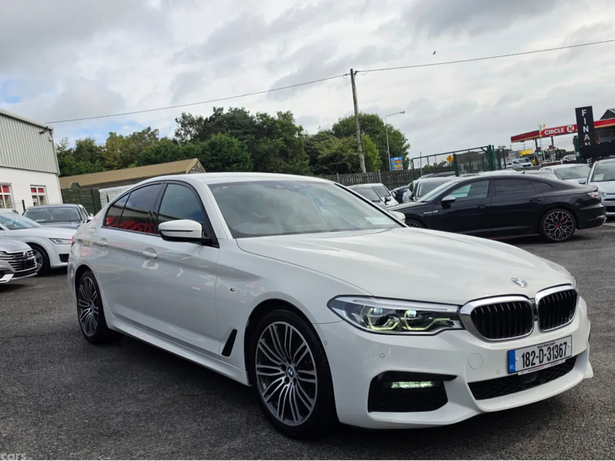 BMW 5-Series Saloon, Diesel, 2018, White