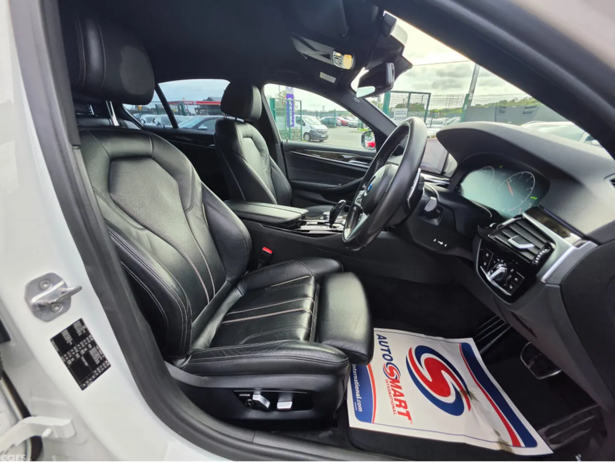 BMW 5-Series Saloon, Diesel, 2018, White